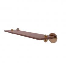 Allied Brass TA-1-22-IRW-BBR - Tango Collection 22 Inch Solid IPE Ironwood Shelf