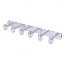 Allied Brass TA-20-6-SCH - Tango Collection 6 Position Tie and Belt Rack