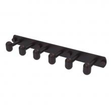 Allied Brass TA-20-6-VB - Tango Collection 6 Position Tie and Belt Rack
