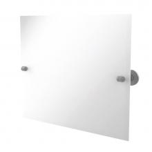 Allied Brass TA-93-GYM - Frameless Landscape Rectangular Tilt Mirror with Beveled Edge