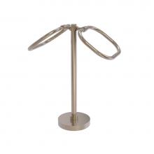 Allied Brass TB-20-PEW - Two Ring Oval Guest Towel Holder