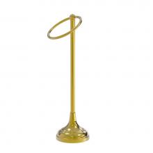 Allied Brass TR-10-PB - Vanity Top 1 Ring Guest Towel Holder