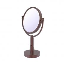 Allied Brass TR-4/5X-CA - Tribecca Collection 8 Inch Vanity Top Make-Up Mirror 5X Magnification