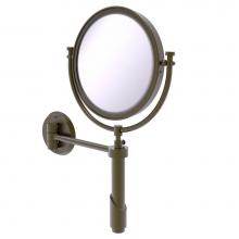 Allied Brass TRM-8/4X-ABR - Tribecca Collection Wall Mounted Make-Up Mirror 8 Inch Diameter with 4X Magnification