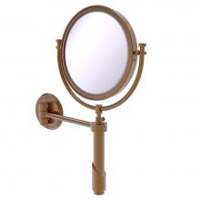 Allied Brass TRM-8/4X-BBR - Tribecca Collection Wall Mounted Make-Up Mirror 8 Inch Diameter with 4X Magnification
