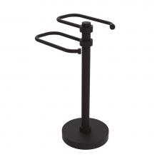 Allied Brass TS-15-ORB - Free Standing Two Arm Guest Towel Holder