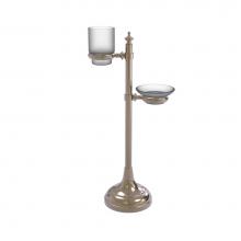 Allied Brass TS-23-PEW - Vanity Top Multi-Accessory Ring Stand