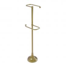 Allied Brass TS-29-UNL - Free Standing Two Roll Toilet Tissue Stand
