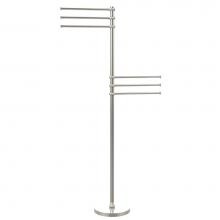 Allied Brass TS-50T-PNI - Towel Stand with 6 Pivoting 12 Inch Arms