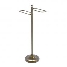 Allied Brass TS-9-ABR - Traditional Free Standing Floor Bath Towel Valet