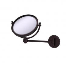 Allied Brass WM-5/3X-ABZ - 8 Inch Wall Mounted Make-Up Mirror 3X Magnification