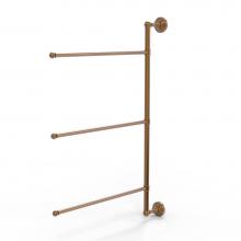 Allied Brass WP-27/3/16/28-BBR - Waverly Place Collection 3 Swing Arm Vertical 28 Inch Towel Bar