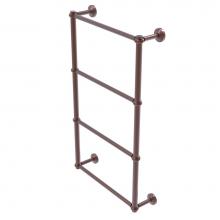 Allied Brass WP-28T-36-CA - Waverly Place Collection 4 Tier 36 Inch Ladder Towel Bar with Twisted Detail