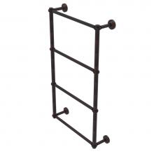 Allied Brass WP-28T-36-VB - Waverly Place Collection 4 Tier 36 Inch Ladder Towel Bar with Twisted Detail