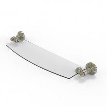 Allied Brass WP-33/18-PNI - Waverly Place 18 Inch Glass Shelf