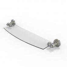 Allied Brass WP-33/18-SN - Waverly Place 18 Inch Glass Shelf