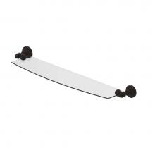 Allied Brass WP-33/24-ORB - Waverly Place 24 Inch Glass Shelf