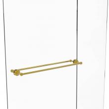 Allied Brass WP-41-BB-30-PB - Waverly Place Collection 30 Inch Back to Back Shower Door Towel Bar