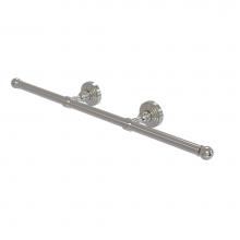 Allied Brass WP-GT-3-SN - Waverly Place Collection Wall Mounted Horizontal Guest Towel Holder