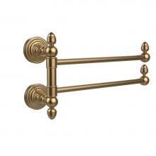 Allied Brass WP-GTB-2-BBR - Waverly Place Collection 2 Swing Arm Towel Rail