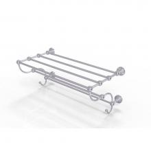 Allied Brass WP-HTL/24-5-SCH - Waverly Place Collection 24 Inch Train Rack Towel Shelf
