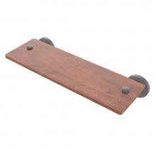 Allied Brass WS-1-16-IRW-GYM - Washington Square Collection 16 Inch Solid IPE Ironwood Shelf