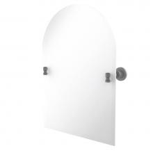 Allied Brass WS-94-GYM - Frameless Arched Top Tilt Mirror with Beveled Edge