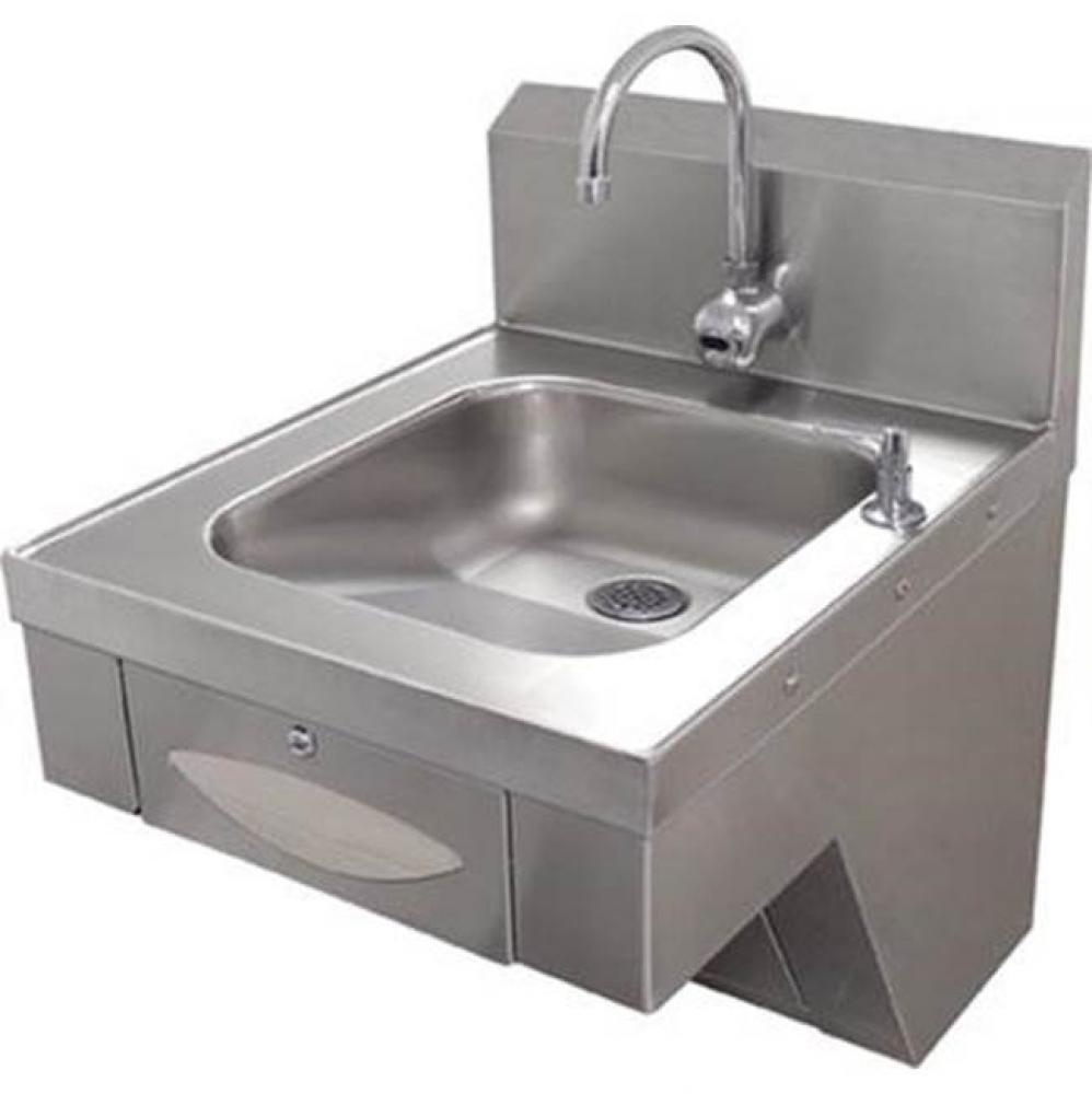 Hand Sink, tapered bowl design
