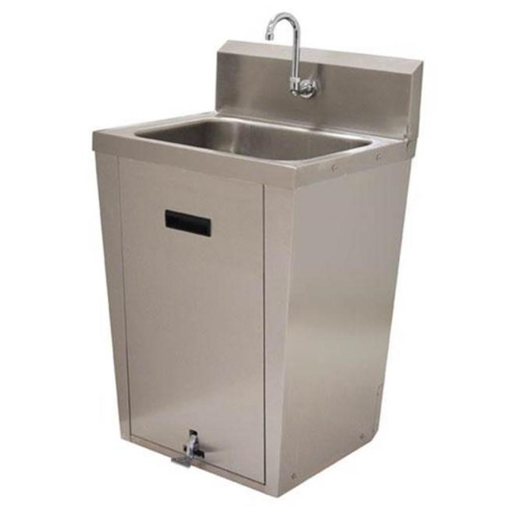 Hand Sink, pedestal mounted base