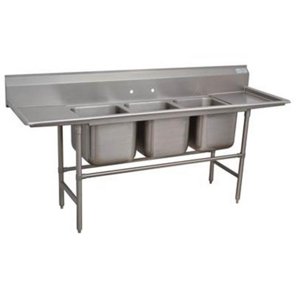 Regaline Sink, 3-compartment