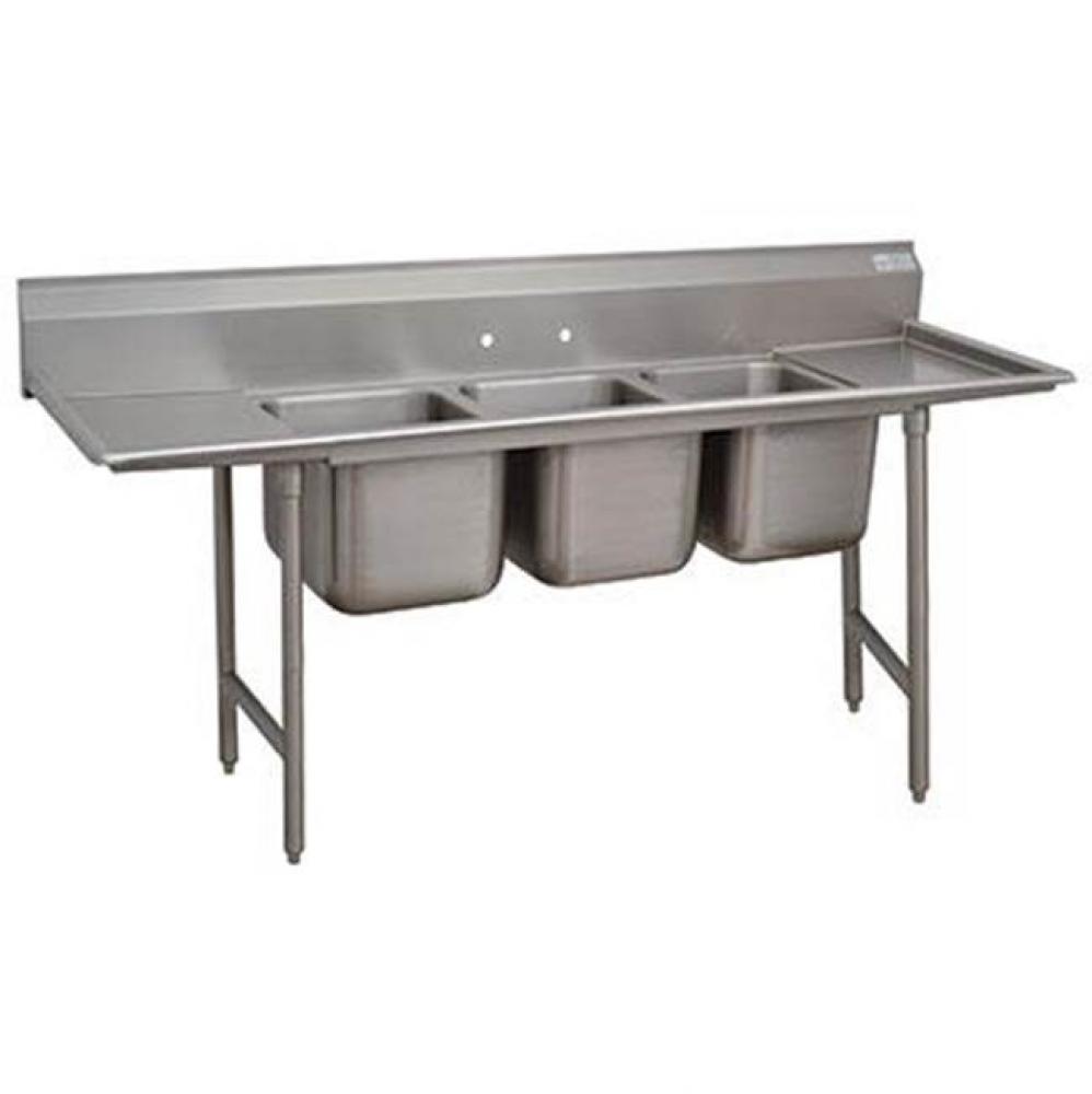Regaline Sink, 3-compartment