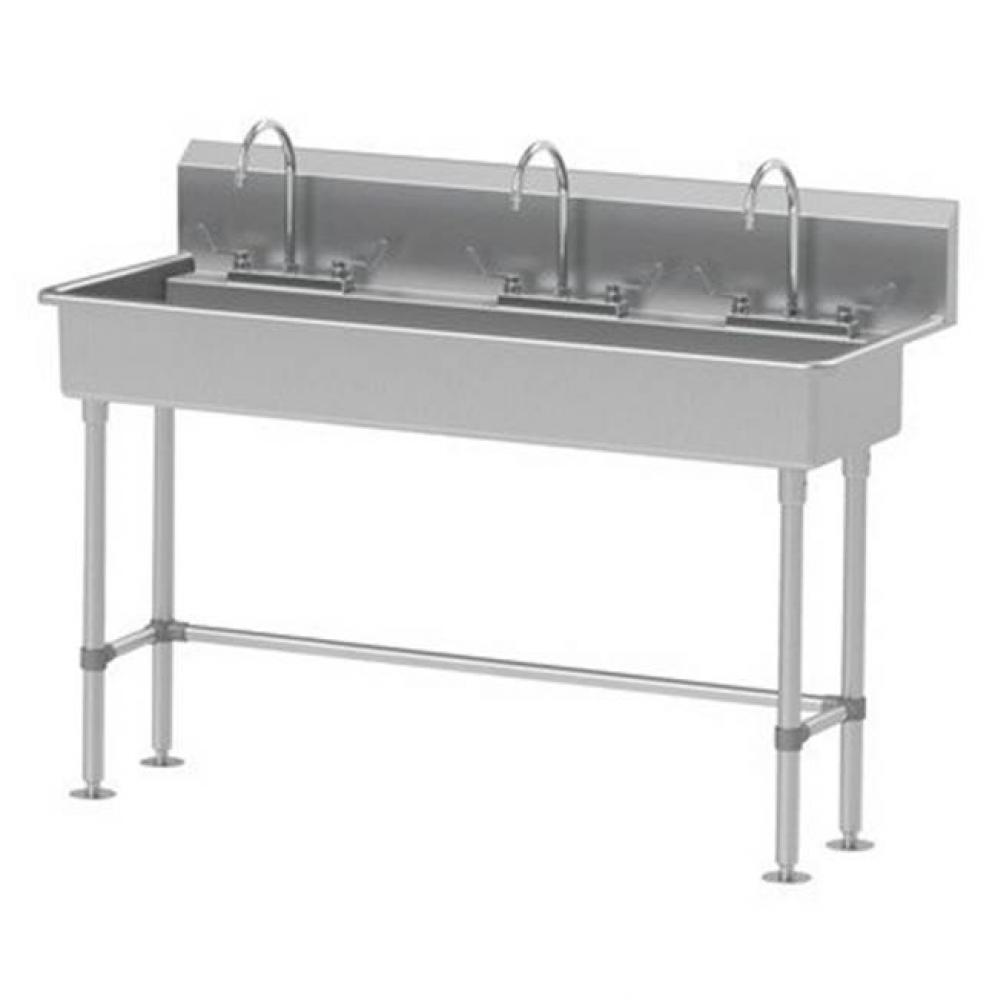 Multiwash Hand Sink With Rear Deck