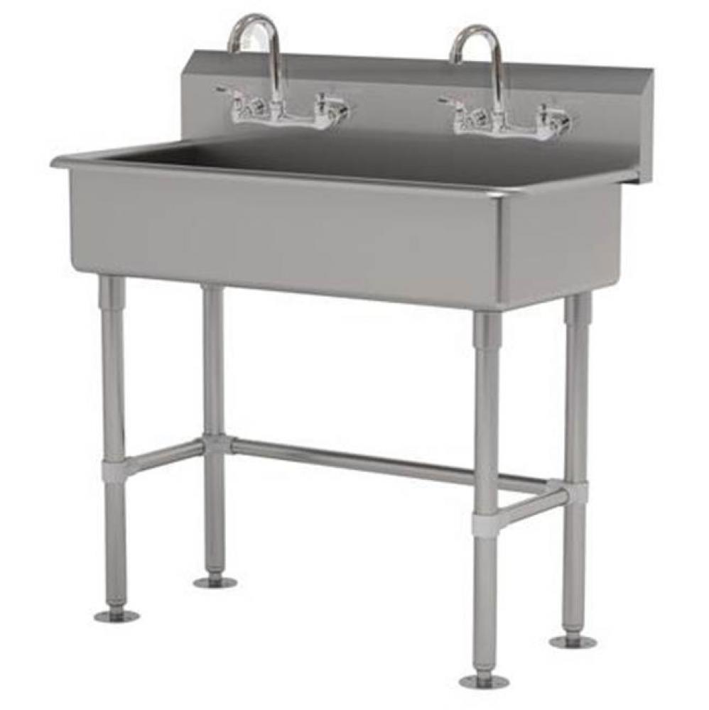 Multiwash Hand Sink With Rear Deck