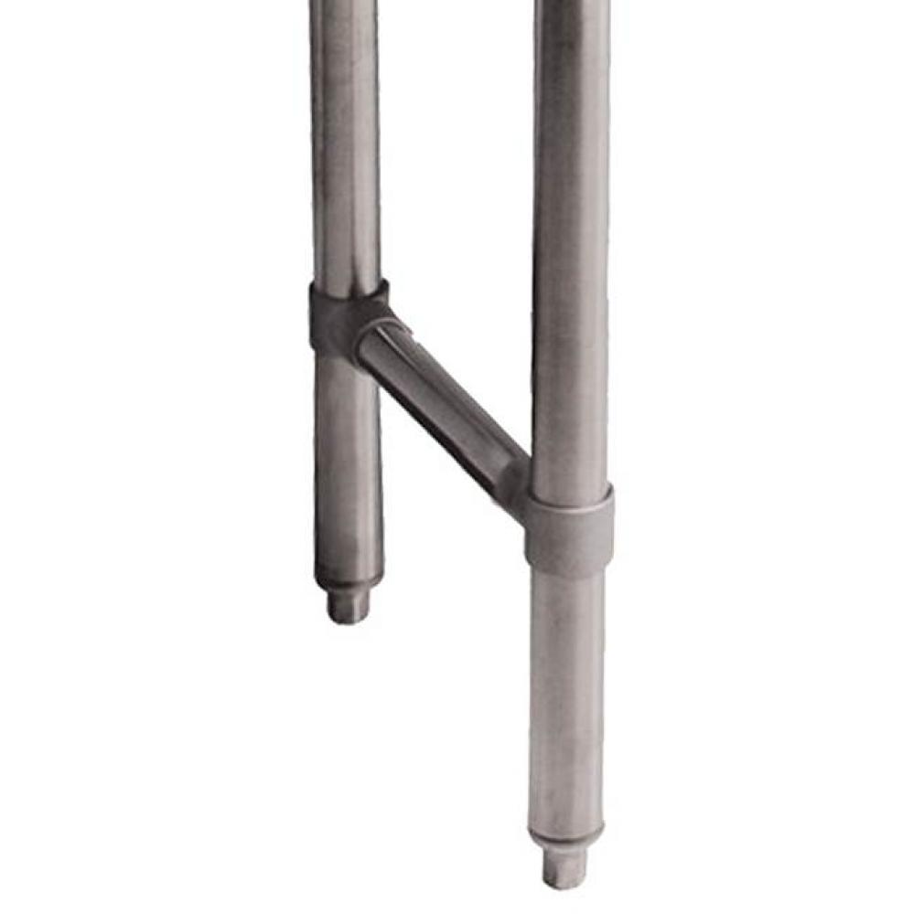 Upgrade underbar legs to 18'' stainless steel legs