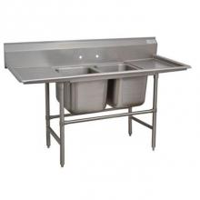 Advance Tabco 94-2-36-24RL - Regaline Sink, 2-compartment