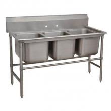 Advance Tabco 94-3-54 - Regaline Sink, 3-compartment