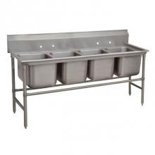 Advance Tabco 94-4-72 - Regaline Sink, 4-compartment