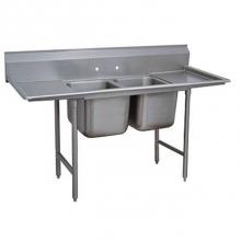 Advance Tabco 93-22-40-36RL - Regaline Sink, 2-compartment