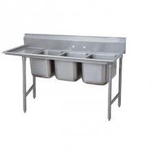 Advance Tabco 9-23-60-18L - Regaline Sink, 3-compartment
