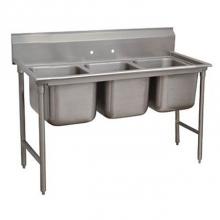 Advance Tabco 9-43-72 - Regaline Sink, 3-compartment