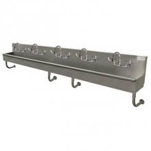 Advance Tabco 19-18-100-ADA-F - Wall Mounted Multiwash Hand Sink