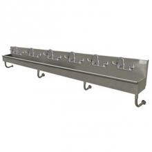 Advance Tabco 19-18-120-ADA-F - Wall Mounted Multiwash Hand Sink
