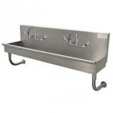 Advance Tabco 19-18-40-ADA-F - Wall Mounted Multiwash Hand Sink