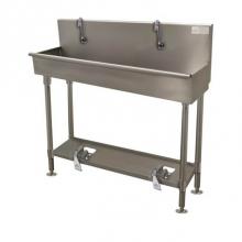 Advance Tabco 19-FM-40FV - Wall Mounted Multiwash Hand Sink