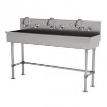 Advance Tabco 19-FM-60-ADA-F - Multiwash Hand Sink With Stainless Steel Legs And Flanged Feet
