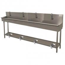 Advance Tabco 19-FM-80FV - Wall Mounted Multiwash Hand Sink