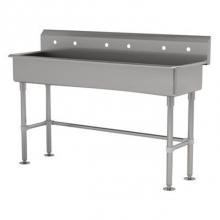 Advance Tabco FC-FM-60 - Multiwash Hand Sink With Stainless Steel Legs And Flanged Feet