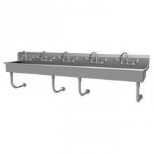 Advance Tabco FC-WM-100-ADA-F - Wall Mounted Multiwash Hand Sink