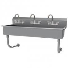Advance Tabco FC-WM-60-F - Wall Mounted Multiwash Hand Sink
