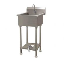 Advance Tabco FS-FM-2721FV - Wall Mounted Service Sink